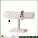 Handmade T Bar Linen Bangle Display Holder