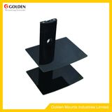 Aluminum Tempered Glass DVD Mount DVD Shelf