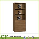 Melamine High Office Wooden Open Books Shelf with 3 Drawers
