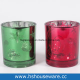 Marine Organism Design Colorful Glass Candle Holders