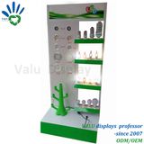 Floor Standing Metal LED Light Bulb Display Rack for Supermarket