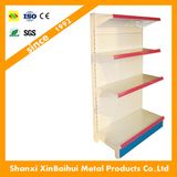 Adjustable Single-Side Metal Rack and Supermarket Shelving with Heavy Duty