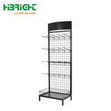 Shopping Mall Display Shelf with 20 Hooks
