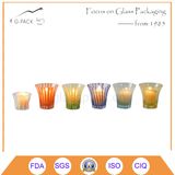 Mini Flower Shape Glass Candle Holder