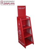 Metal Floor Beer Display Rack with Graphics