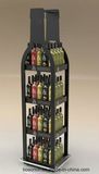 Modular Expandable Liquor and Alcoholic Beverage Wine Metal Display Rack