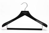High-Grade Black Wooden Suits Hanger