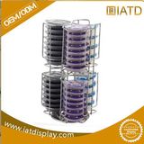 Supermarket Use Top Durable Coffee Floor Standing Display Rack