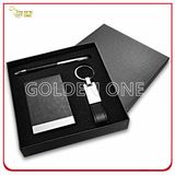 Executive Leather Stationery with Card Holder Gift Set