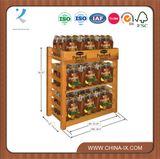 3 Shelf Produce Rack Pop Display for Water and Beverage