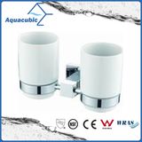 Wall-Mounted Chromed Double Tumbler Holder (AA6815B)