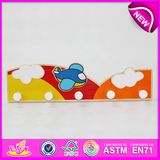 2014 Creative Design Clothes Hook for Kids, Safe Eco-Friendly Wooden Hook for Children, Hot Sale Lovely Wall Hook for Baby W09b049