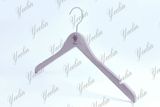 Notched Natural Wood Color Clothes Wooden Hanger, Clothes Wooden Hanger, Wooden Hanger