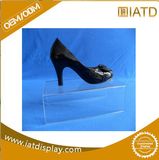 Clear Plexiglass Acrylic Cosmetic Tiles Storage Display Books Rack