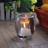 Egg Shape Thick Wall Votive Candle Holder