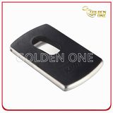 Fashion Desossed Logo PU Leather Name Card Case