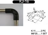 90-Degree Two Perpendicular Pipe Metal Joint