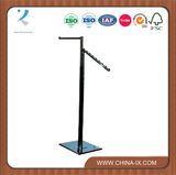 2 Way Boutique Apparel Shelf with Straight Arm & Waterfall Arm