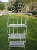 4 Tier Outdoor Planter Shelf Corner Shelf