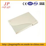 The White Leather Business Card Holder