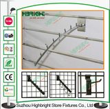 Galvanized Steel Slatwall Display Hooks for Garment Shop