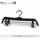 Hh Basic Zara Style Garment Hanger, Plastic Pants Hanger with Clips