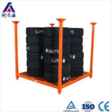 China Tubular Metal Warehouse Tire Rack