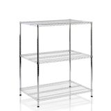 Wholesale 3 Tiers Heavy Duty Steel Chrome Wire Shelving Factory