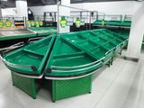 Supermarket Acrylic Vegetable and Fruit Display Rack