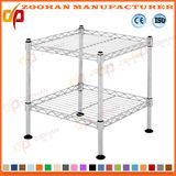 Display Metal Wire Mesh Storage Shelves Stand Rack (ZHw179)