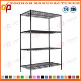 4 Shelf Adjustable Steel Chrome Wall Wire Shelving Rack (Zhw107)