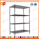 4 Shelf Adjustable Steel Chrome Wall Wire Shelving Rack (Zhw107)