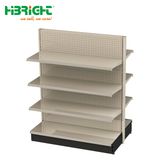 American Style Supermarket Gondola Shelf Steel Display Shelving