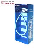 ODM Wood Floor Pure Water Dispenser Display Rack