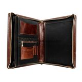 Document Organizer Portfolio Case A4 Leather Portfolio Folder