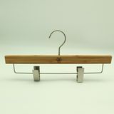 Primary Return Type of Bamboo Hangers with Metal Hanger (YLBM33512-NTLS1)