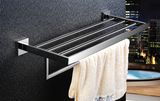 Wall Mounted New Square Style Inox Stainless Steel Towel Shelf Bathroom Accessories Towel Rack