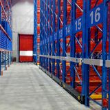 Frozen Warehouse Pallet Style Electric Mobile Rack