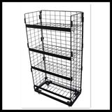 Foldable Wire Shelf Metal Display