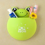 Animal Stars Wall Mounted Suction Toothbrush Toothpaste Holder Storage Organizer