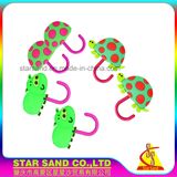 Eco-Freindly Metarial Hanger, Reusable Magic Silicon Adhesive Clear Plastic Hook