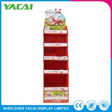 Floor Stand Cardboard Exhibition Security Wholesale Display Rack