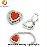 Customized Bag Hanger with Red Rhinestone