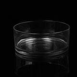 Large Cylinder Glass Bowl Shape Candle Holders