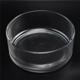 Large Size Round Shape Glass Candle Holder