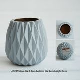New Antique Cement Candle Holder