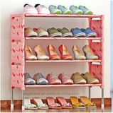 Shoe Cabinet Shoes Racks Storage Large Capacity Home Furniture DIY Simple Portable Shoe Rack (FS-07F)