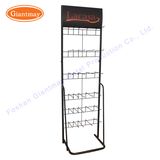 Cheap Hanging Wire Garden Seed Display Rack with Hooks