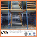 Metal Mezzanine Racking in Warehouse