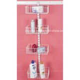 Wall Fixed Bathroom Storage Rack (LJ1026)
